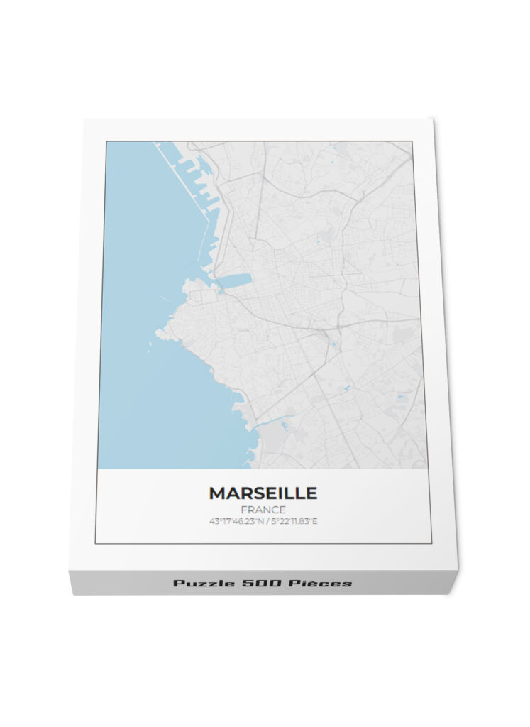 puzzle de la ville de marseille