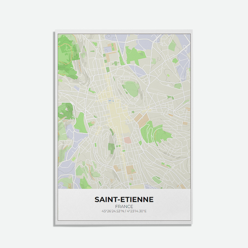 affiche Saint-Etienne